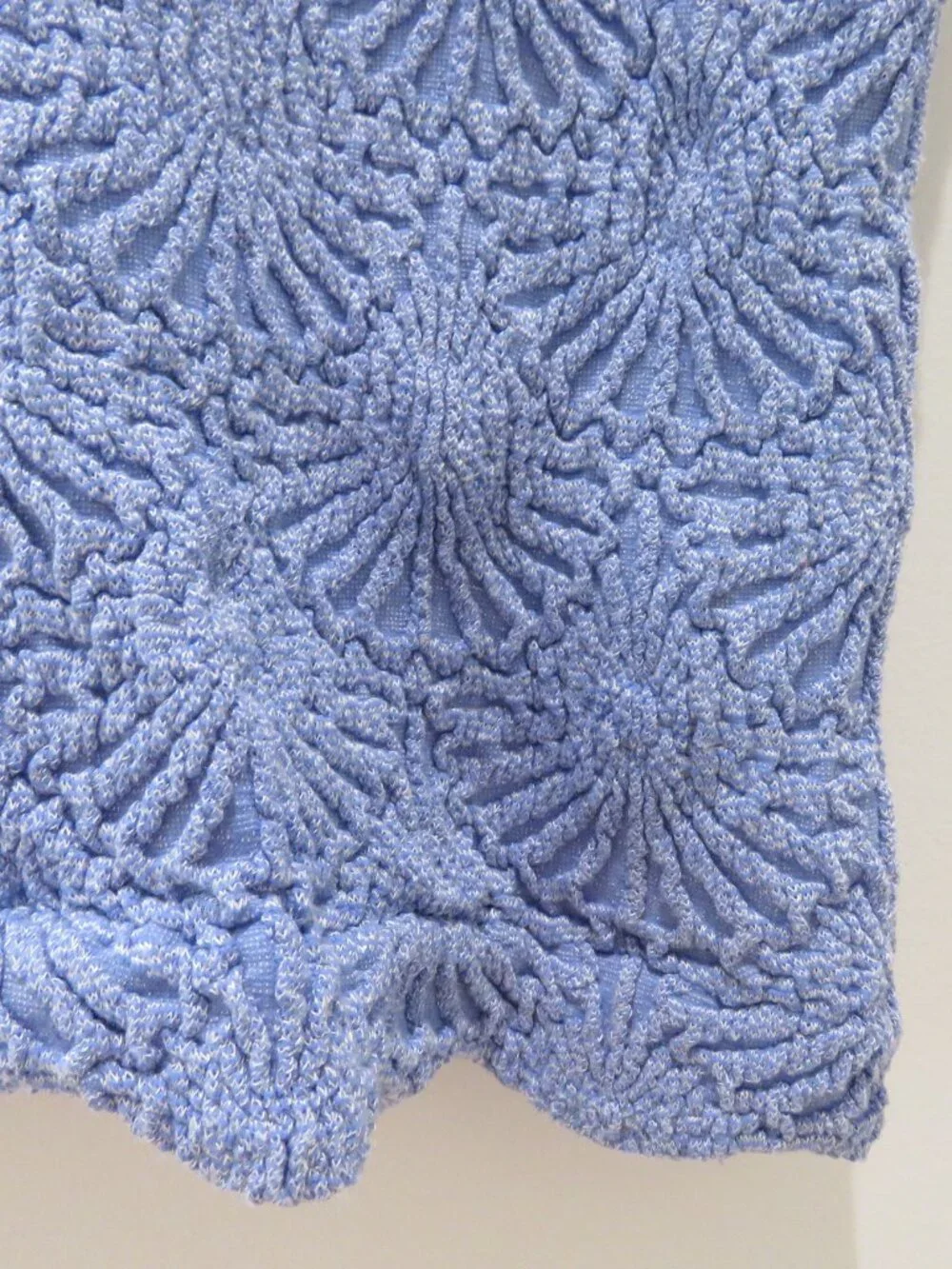 INTIMATELY FREE PEOPLE Love Letter Cami Top Amparo Blue Texture Floral Pastel - Picture 11 of 12